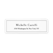 Professional Unique Classical Simple Black & White (Vorne)