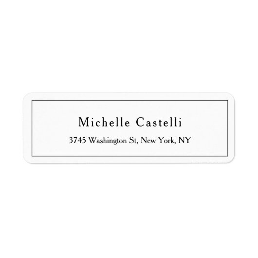 Professional Unique Classical Simple Black & White (Vorne)