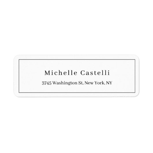 Professional Unique Classical Simple Black & White (Vorne)