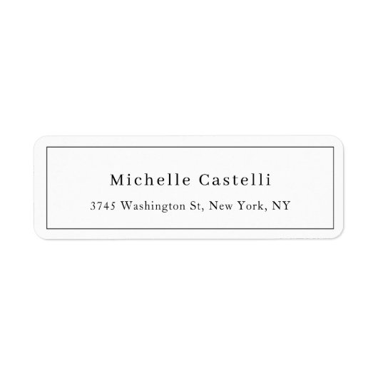 Professional Unique Classical Simple Black & White (Vorne)