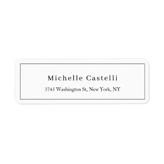 Professional Unique Classical Simple Black & White (Vorne)