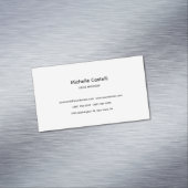 Professional Unique Classical Simple Magnetische Visitenkarte (Beispiel)