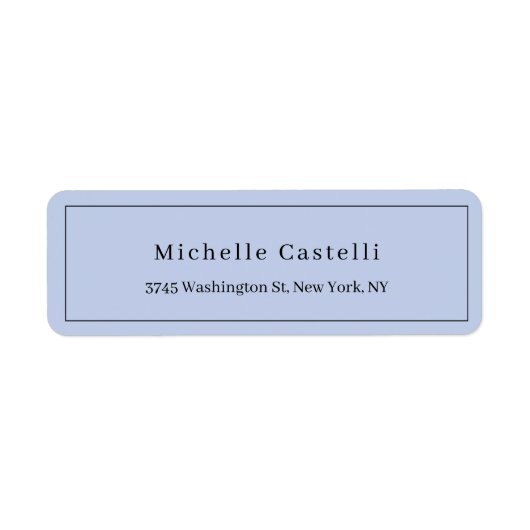 Professional Unique Classical Simple Pale Blue (Vorne)