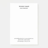 Professional Unique Classical Simple Post-it Klebezettel (Vorderseite)