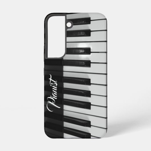 Professional Vintage Pianist Samsung Galaxy Hülle (Rückseite)