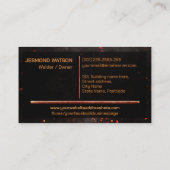 Professional Welding Services - Welder Visitenkarte (Rückseite)