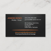 Professional Welding Services - Welder Visitenkarte (Rückseite)