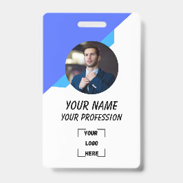Professional Worker Photo ID Badge Ausweis