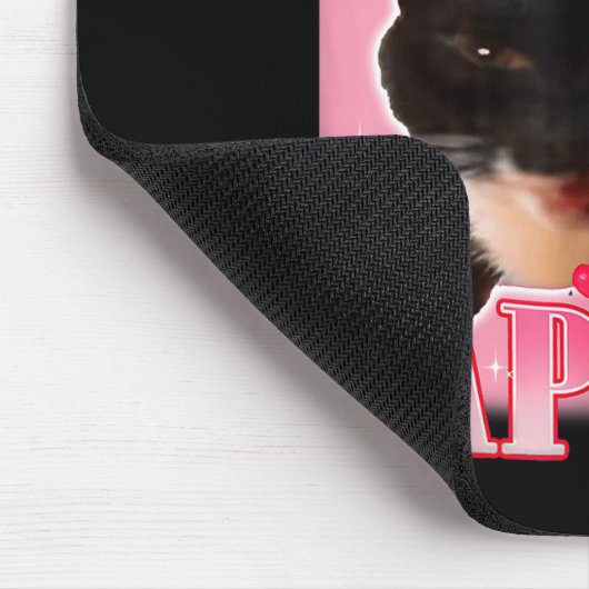 Professional Yapper Cat Funny Oddly Specific Dank  Mousepad (Ecke)