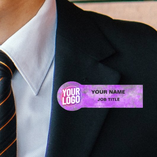 Professionalität der Signatur: Mitarbeiter für ben Namensschild