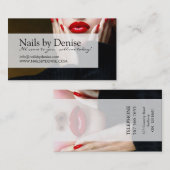 ProfessionalNail Techniker-Visitenkarte Visitenkarte (Vorne/Hinten)