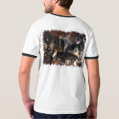 Professionaql Schäferhund-Hundebesitzer T-Shirt (Schwarz voll)