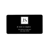 Professionell einfach adressaufkleber (Vorne)