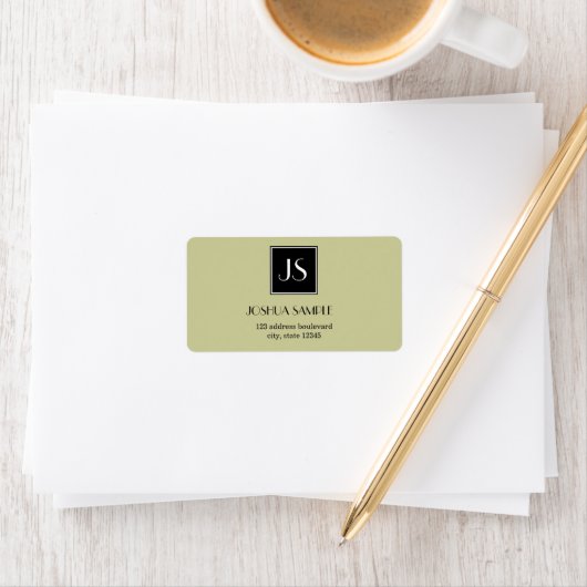 Professionell einfach adressaufkleber (Insitu)