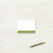 Professionell Einfach Weiß Post-it Klebezettel (Auf Schreibtisch)