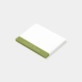Professionell Einfach Weiß Post-it Klebezettel (angewinkelt)