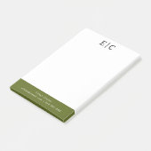 Professionell Einfach Weiß Post-it Klebezettel (angewinkelt)
