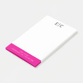 Professionell Einfach Weiß Post-it Klebezettel (angewinkelt)