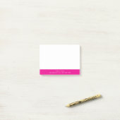 Professionell Einfach Weiß Post-it Klebezettel (Auf Schreibtisch)
