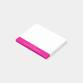 Professionell Einfach Weiß Post-it Klebezettel (angewinkelt)