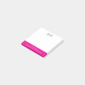 Professionell Einfach Weiß Post-it Klebezettel (angewinkelt)