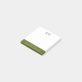 Professionell Einfach Weiß Post-it Klebezettel (angewinkelt)
