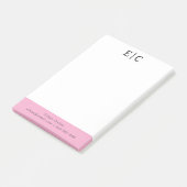 Professionell Einfach Weiß Post-it Klebezettel (angewinkelt)