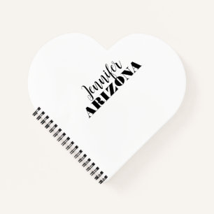 Professionell elegant modern minimalist schlicht notizblock