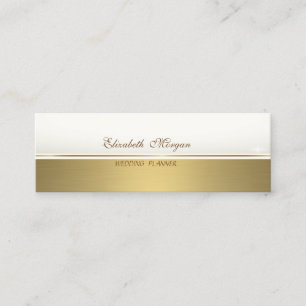 Professionell Elegant Stylisch Raffiniert Mini Visitenkarte