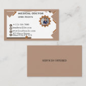 Professionell Elegant Visitenkarte (Vorne/Hinten)