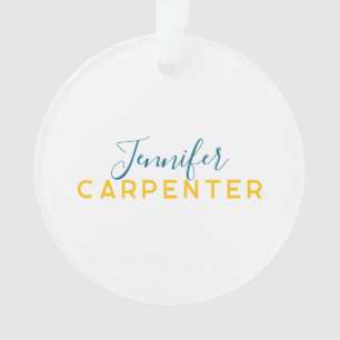 Professionell elegante moderne minimalistische Sch Ornament