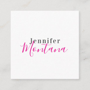 Professionell eleganter moderner minimalistischer  begleitkarte