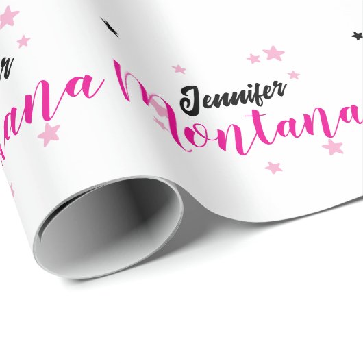 Professionell eleganter moderner minimalistischer  geschenkpapier (Rolleneckpunkt)