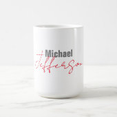 Professionell eleganter moderner minimalistischer kaffeetasse (Mittel)