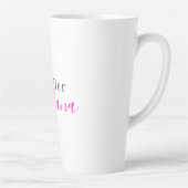 Professionell eleganter moderner minimalistischer milchtasse (Rechts)