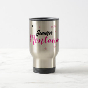Professionell eleganter moderner minimalistischer reisebecher