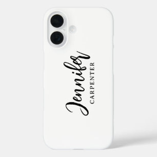 Professionell elegantes modernes minimalistisches  iPhone 16 hülle