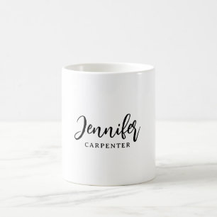 Professionell elegantes modernes minimalistisches kaffeetasse