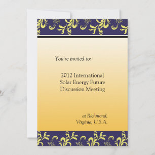 professionell, international, Firmenmeeting Einladung