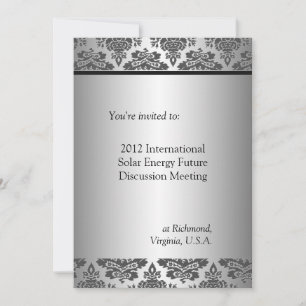 professionell, international, Firmenmeeting Einladung