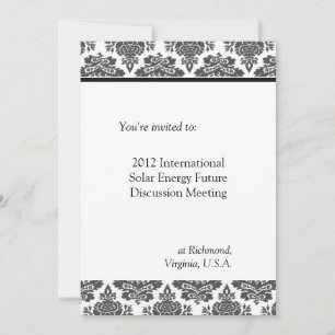 professionell, international, Firmenmeeting Einladung