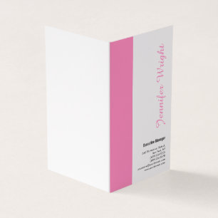Professionell minimalistisches einfaches elegantes visitenkarten