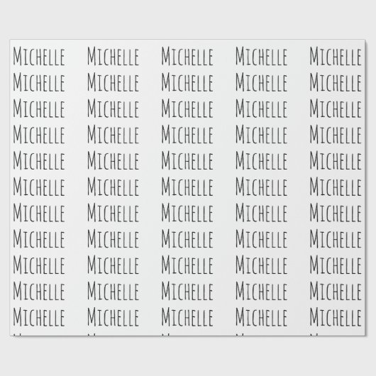 Professionell Modern Minimalistisch Einfach Eigene Geschenkpapier (Flach)