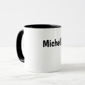 Professionell Modern Minimalistisch Einfach Eigene Tasse (Vorderseite Links)