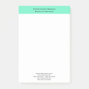Professionell Modern Minimalistisch Einfach Schlic Post-it Klebezettel