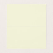 Professionell Modern Minimalistisch Einfache Beige Visitenkarten (Innenseite Aufgefaltet)