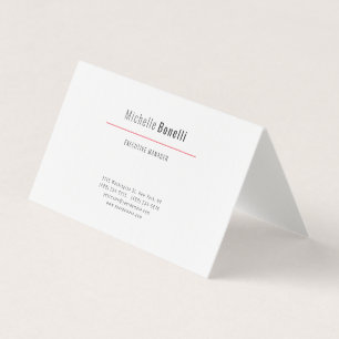 Professionell Modern Minimalistisch Schlicht Visitenkarten