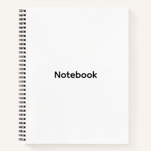 Professionell Personalisiert Modern Minimalistisch Notizblock