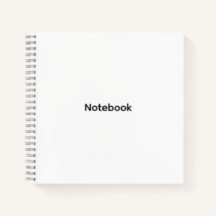 Professionell Personalisiert Modern Minimalistisch Notizblock