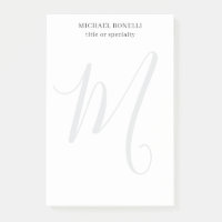 Professionell Schlicht Modern Minimalistisch Monog